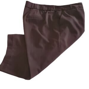 East 5th Brown Career Wear Capri Pants 20W